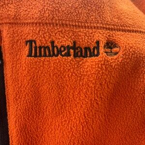 Timberland Orange Fleece Jacket